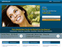 Tablet Screenshot of 1stdentist.com